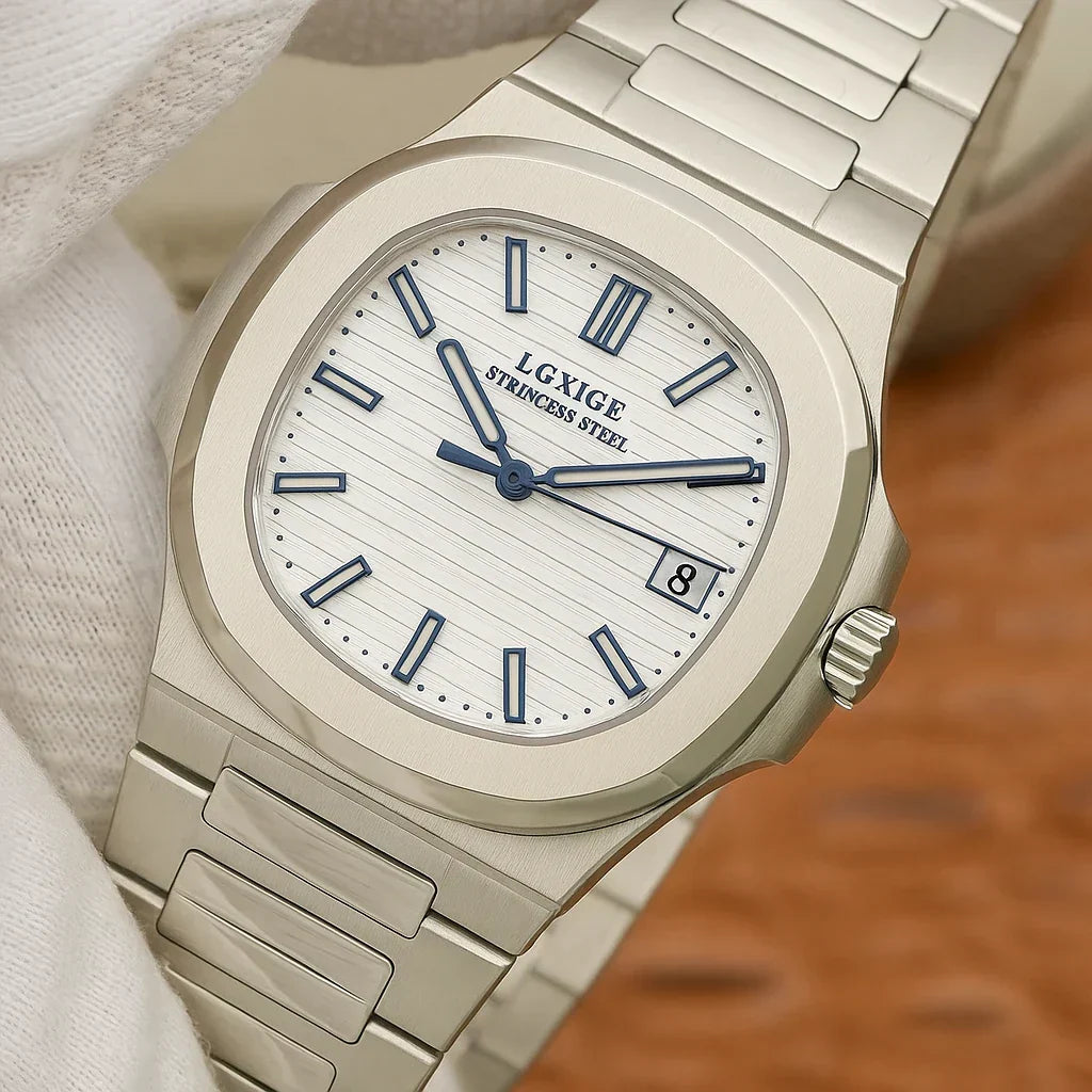 Ivory Classic Uhr – Edelstahl, Old-Money Stil