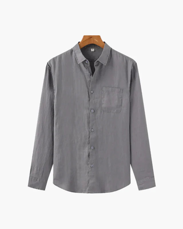Cape Town – 100% Leinenhemd, Natürliche Eleganz