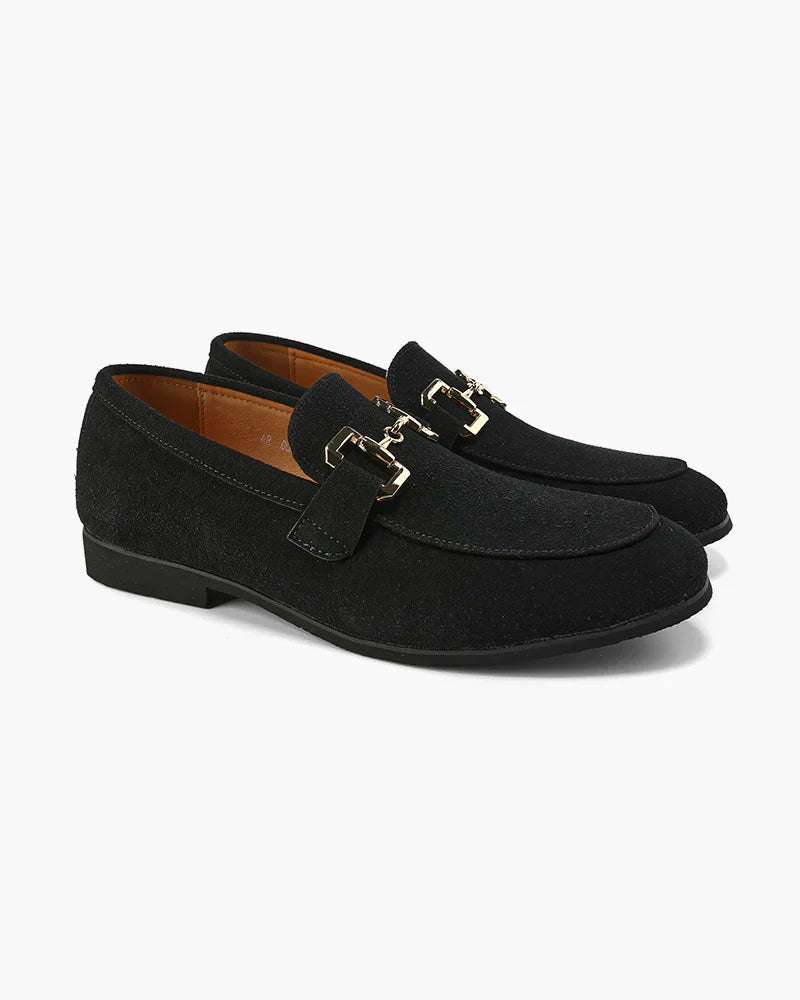 Wildleder Loafers Luxus – Old Money Stil