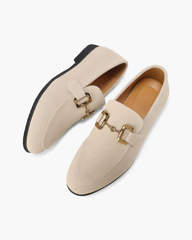 Wildleder Loafers Luxus – Old Money Stil