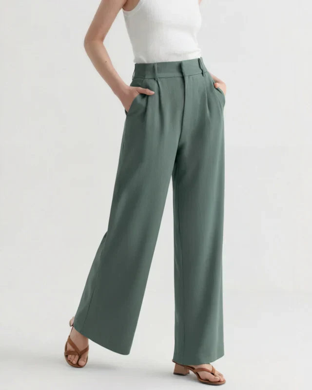 Serena Wide-Leg Hose – Moderne Eleganz